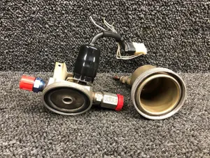 A666-1, D745-1 Robinson R44II Fuel Gascolator Assembly w Switch and Support